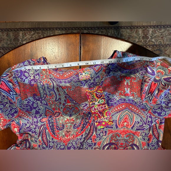 Colorful Paisley Dress - Picture 14 of 16